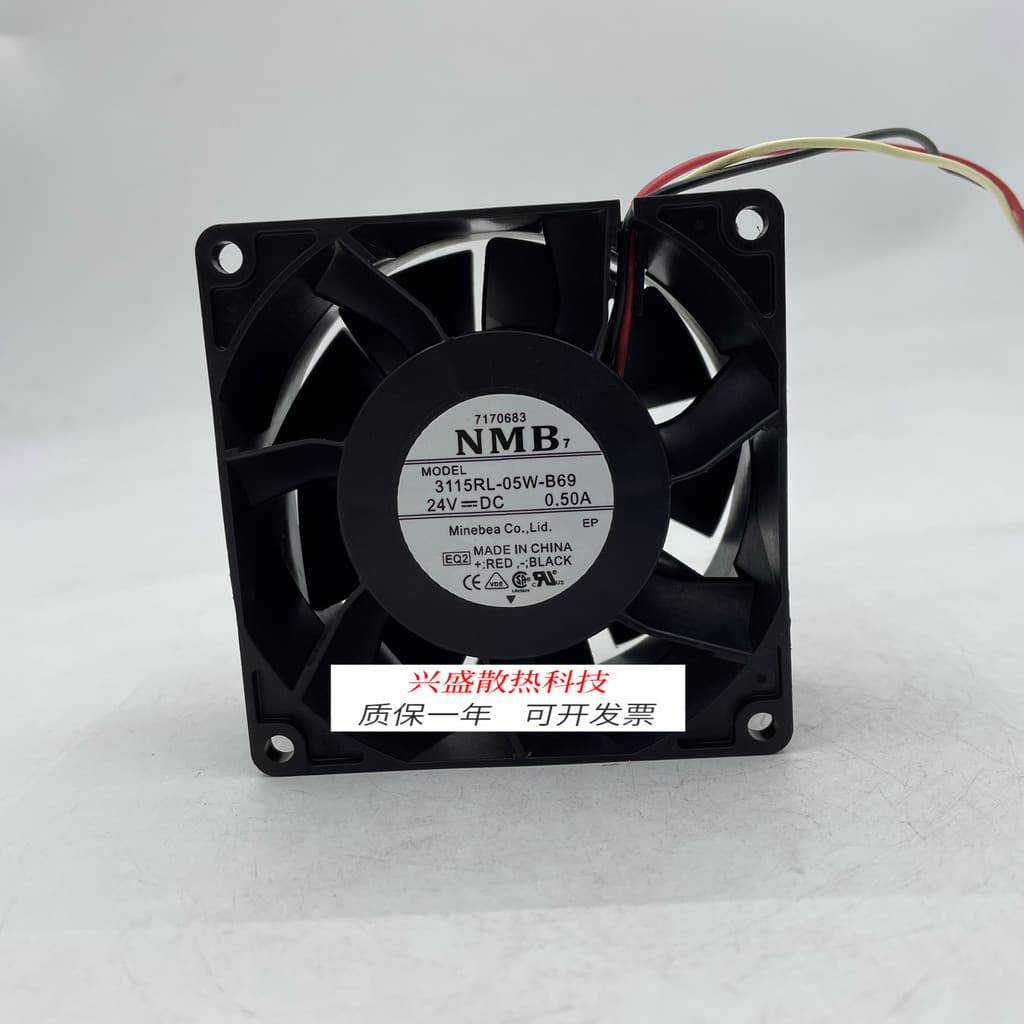 Para Ventilador Inversor NMB 3115RL-05W-B60/B70/B69/B66 24V 8038