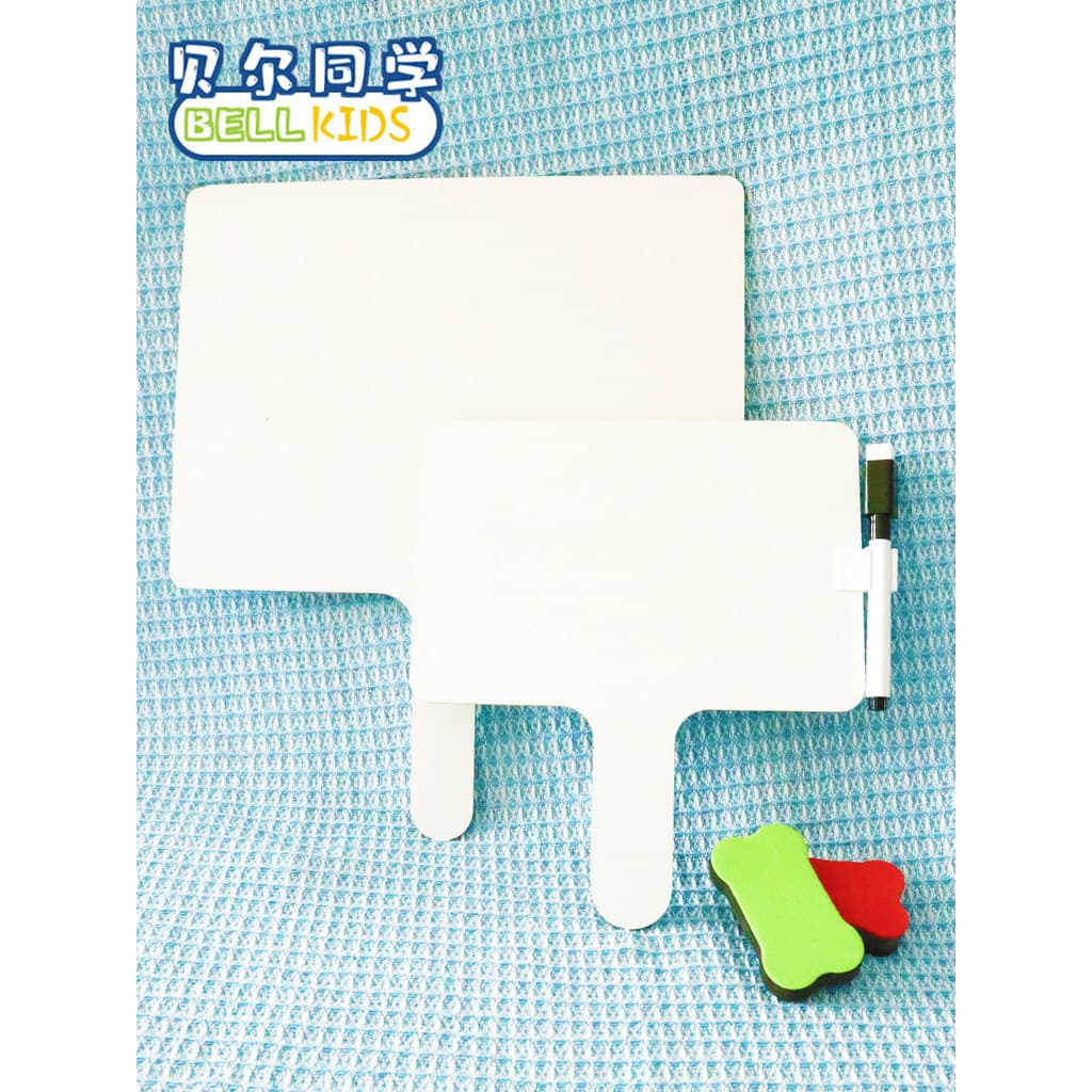 Quadro branco pequeno portátil Quadro de escrita Quadro de atendimento Inglês Sala de aula Auxiliares de ensino Classe a