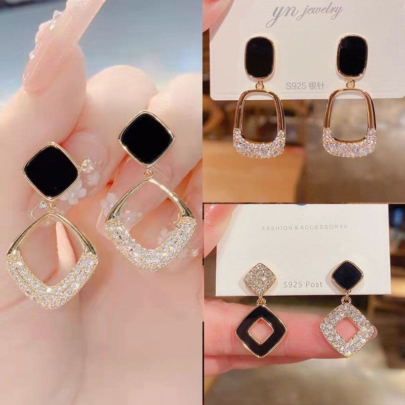 2026 ano novo novo estilo coreano temperamento Design sentir brincos assimétricos High-End borla brincos feminino único