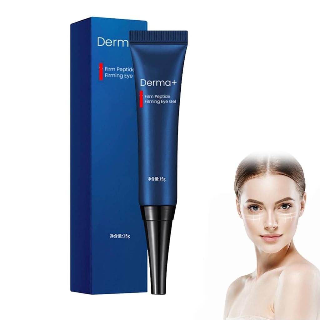 Dobshow DERMA+ Gel Firmador para Olhos com Peptídeos, Gel Lifting para Olhos com Peptídeos para Revigorar e Abrir os Olh