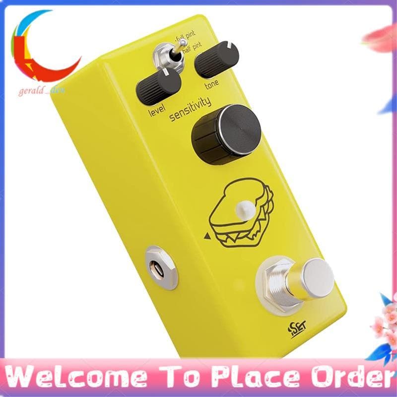Sanduíche De Pedal De Guitarra Compressor Para Elétrica True Bypass