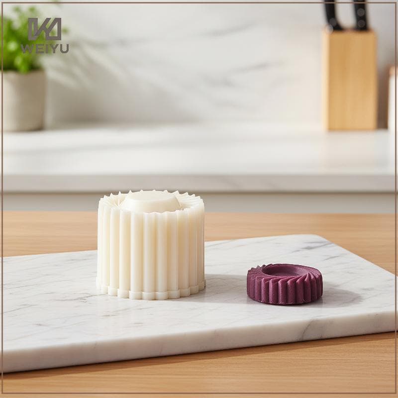 WEIYU Mooncake Pastelaria Molde Selo Destacável BPA Livre Não-Sti Ferramenta De Decoração Para Iniciante Casa Padaria DI