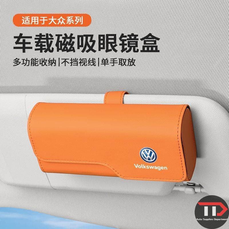 Adequado para caixa de armazenamento de óculos de carro Volkswagen