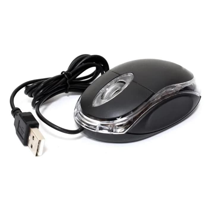 Mouse Optico Com Fio USB HMaston MS01 Ergonomico Para PC Notebook Computador Escritorio Trabalho