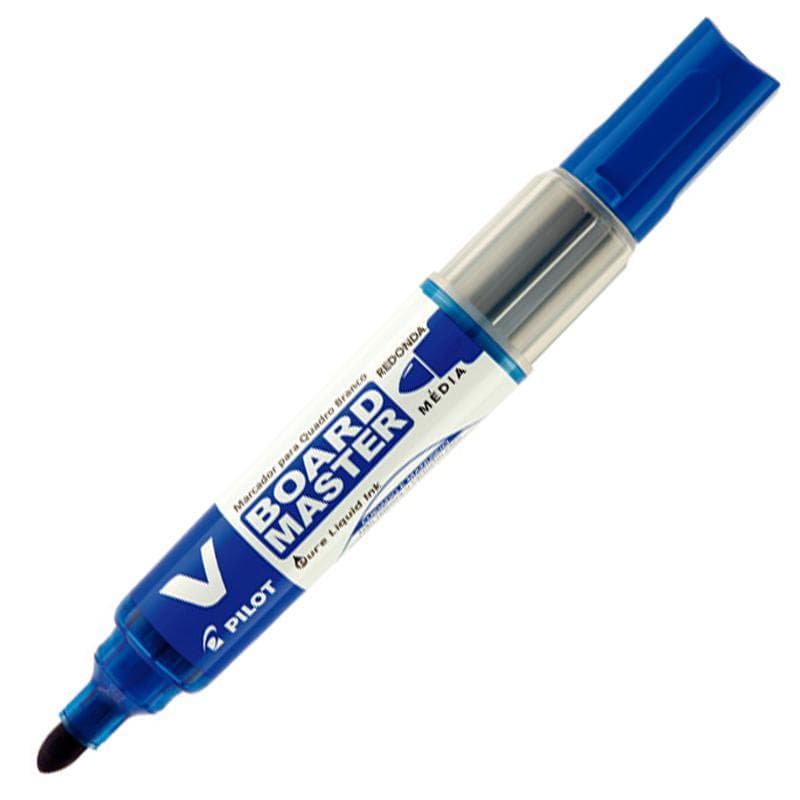 Pincel quadro branco recarregável Azul Board Master  Pilot