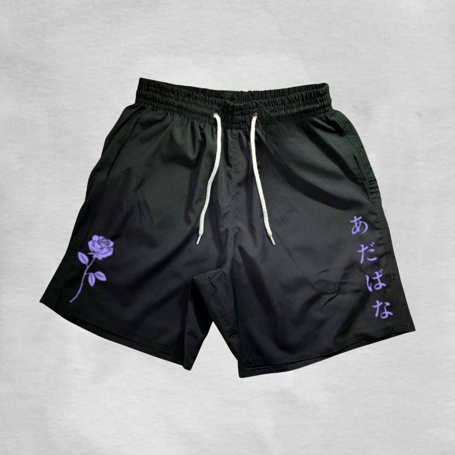 Short Bermuda Tactel Mauricinho Curto Verão Tactel "Rosa Violeta"