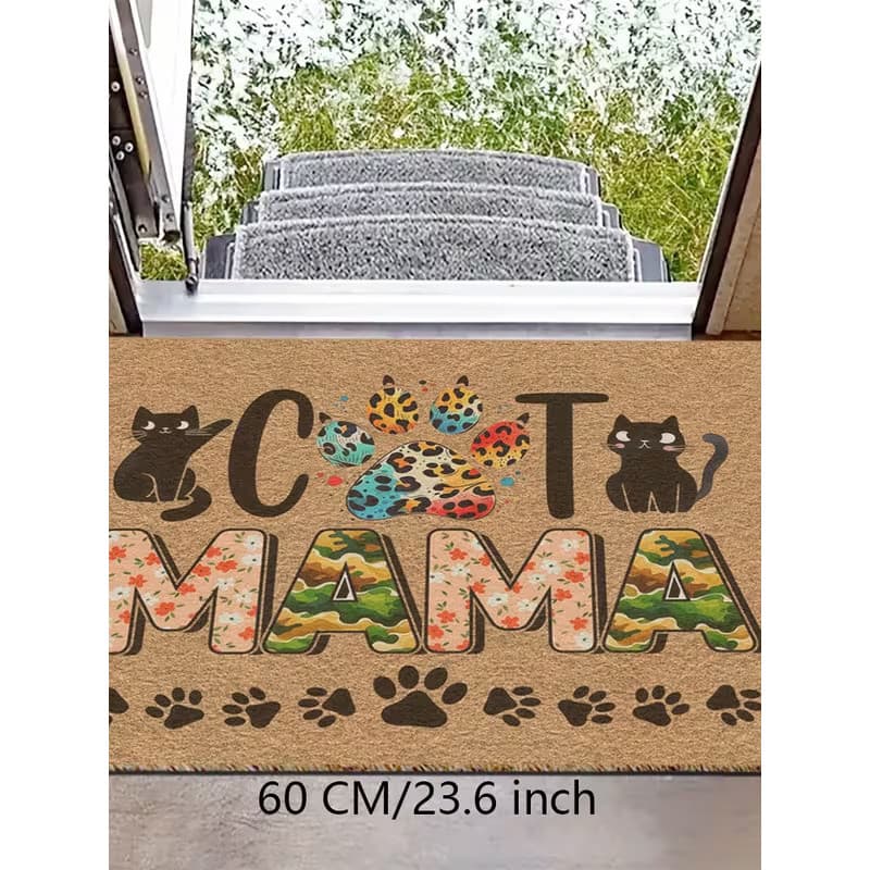 Novo estilo de entrada venda quente porta ao ar livre tapete mudança sapatos pé esteira imitação coco palma anel de seda