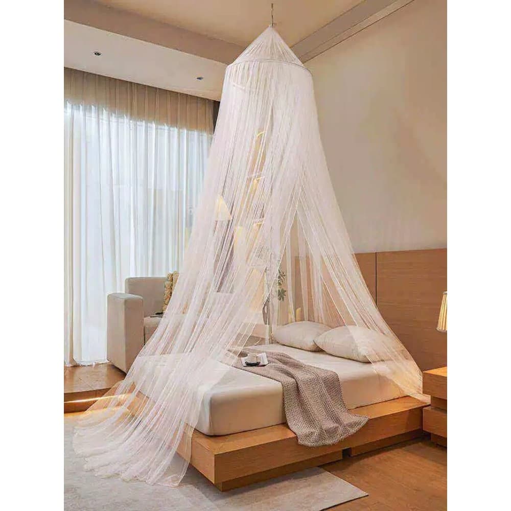 Princesa estilo teto mosquiteiro quarto 2026 novo estilo de chão cama manto lavável cúpula instalação gratuita capa mosq