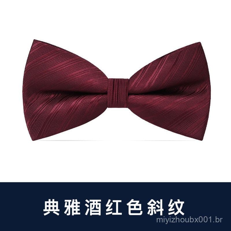 Gravata Borboleta para Casamento Masculina, Gravata Borboleta Estilo Coreano para Noivo e Padrinhos, Gravata Borboleta P