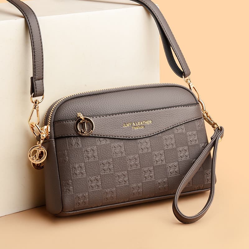 Couro macio pequeno saco feminino 2026 novo estilo do telefone móvel pequena bolsa de ombro mãe ombro saco do mensageiro