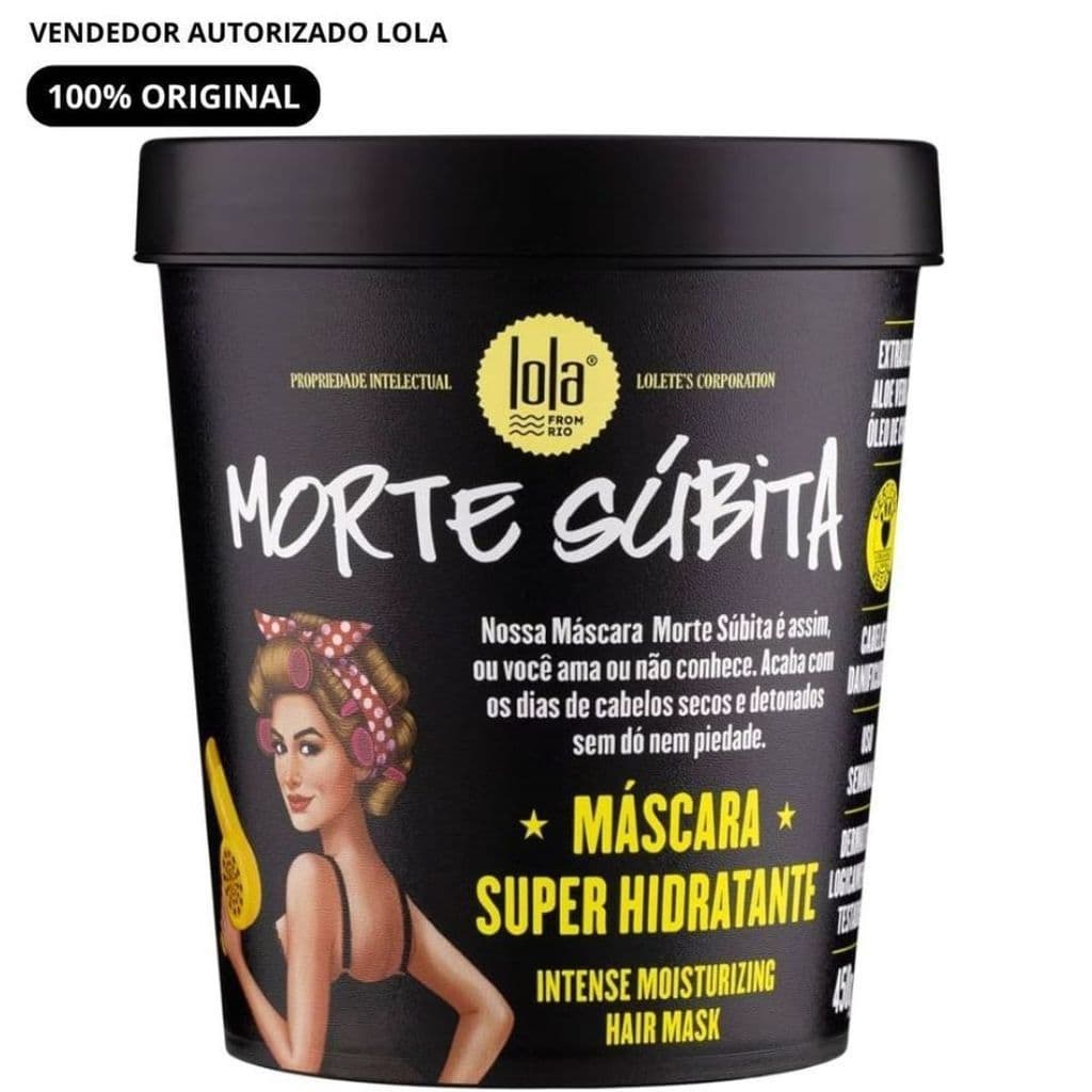 Máscara Morte Súbita Lola Cosmetics 450g – Hidratação Profunda e Resgate Imediato
