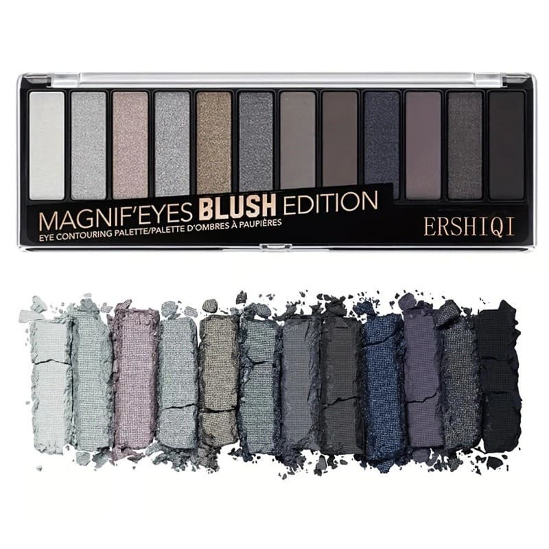Perolado Fosco Fino glitter Sombra De Olho Prato Beleza Maquiagem À Prova Dwaterproof Água Alto Brilho Fumaça Conjunto D