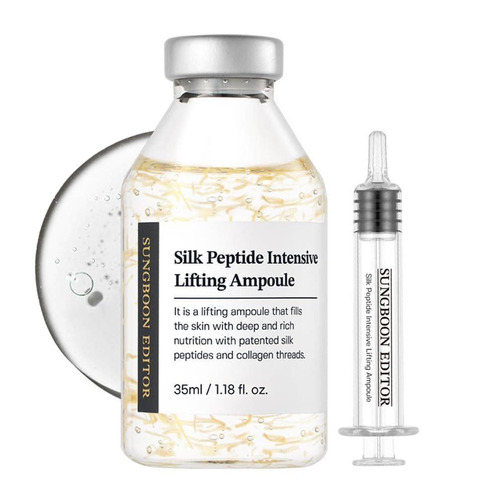 SUNGBOON EDITOR Ampola Intensiva de Lifting com Peptídeos de Seda Sungboon Editor 35ml, 1,18 Onça (1) WCUI