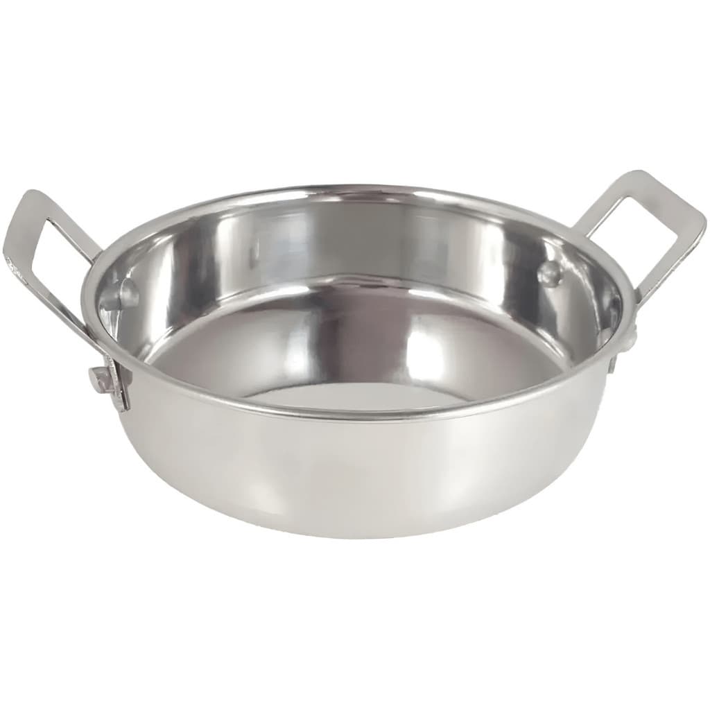 Panela em Aço Inox 16x12x3,5cm - TUUT