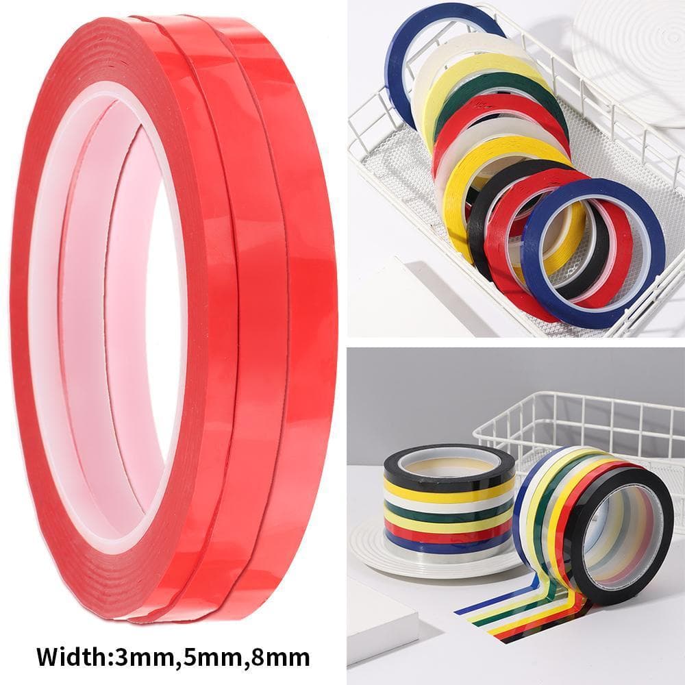 1 Pcs Fita De Marcação Sem Vestígios Adesivo 5S Multicolor DIY Linha De Advertência De Quadro Branco