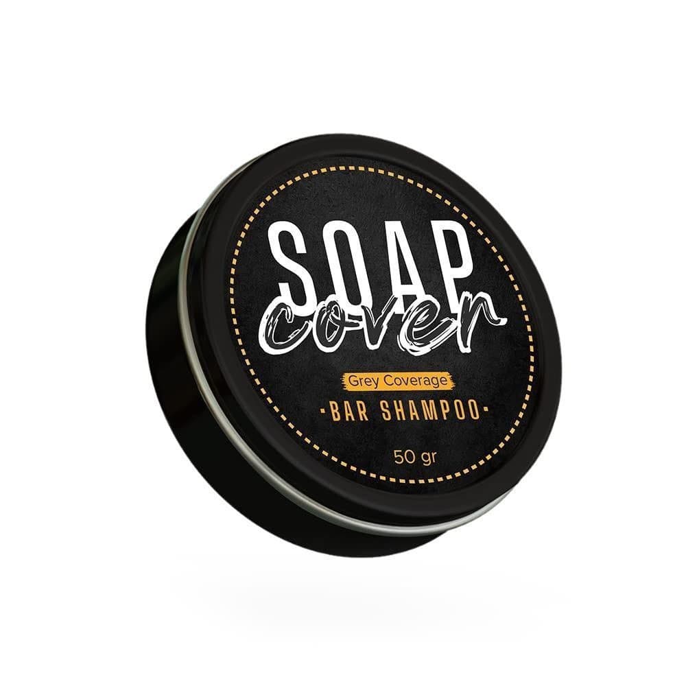 Sabonete Shampoo Especial para Cabelos Brancos, Sabonete Shampoo para Reverter Cabelos Brancos, 1.7oz IY7J 4C4P