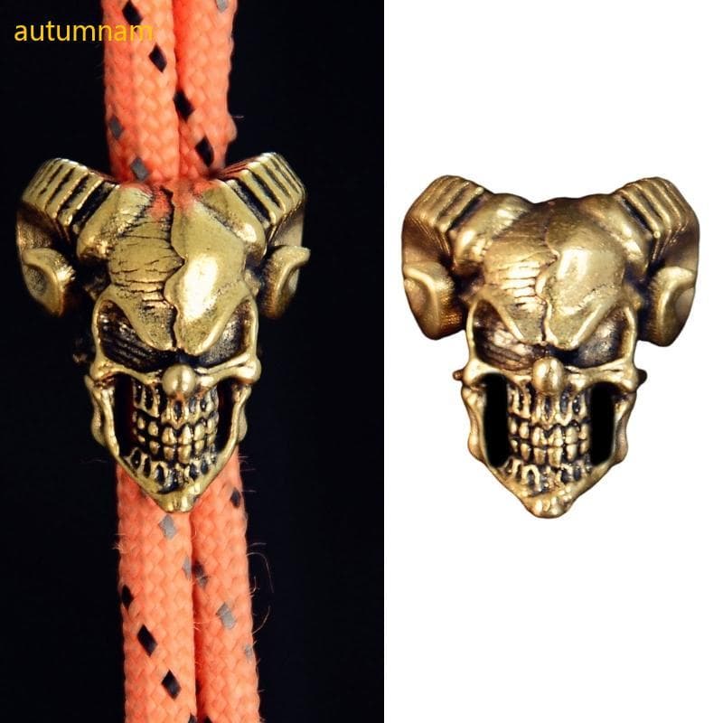 Pingente De Caveira Estilo Pessoal Autumnam Com Furo Grande