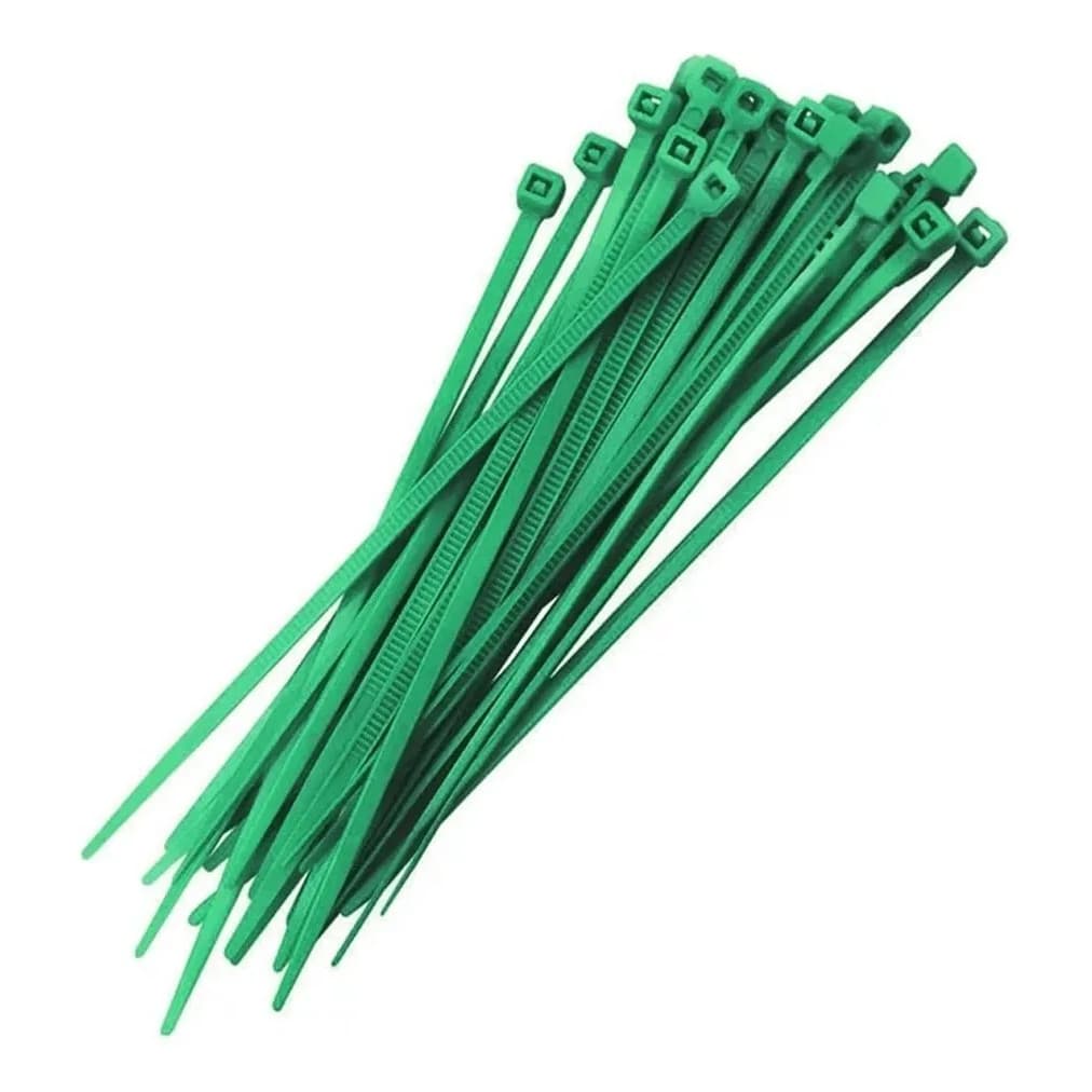 ABRAÇADEIRA NYLON COLOR 2,5MM X 100MM - 50 UNIDADES - BRASFORT