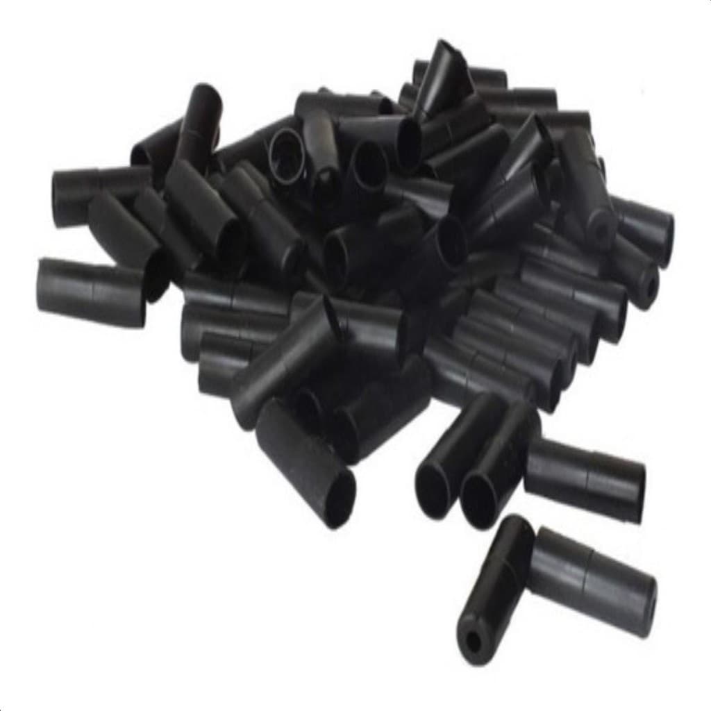 Pacote 100 Terminal 4mm De Conduite Nylon 100 Un