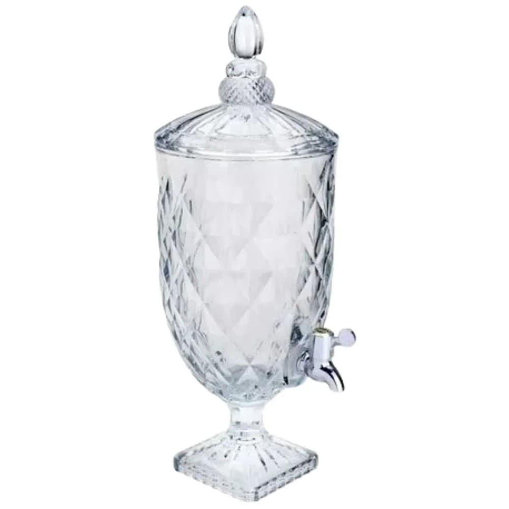 Suqueira De Vidro Incolor 5 Litro - Gp Inox