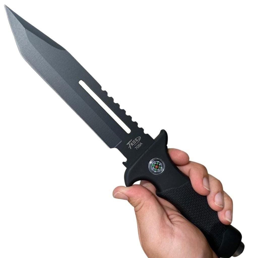 Faca Militar Tática Muito Afiada Esportiva Rambo Com Bainha 708/7199