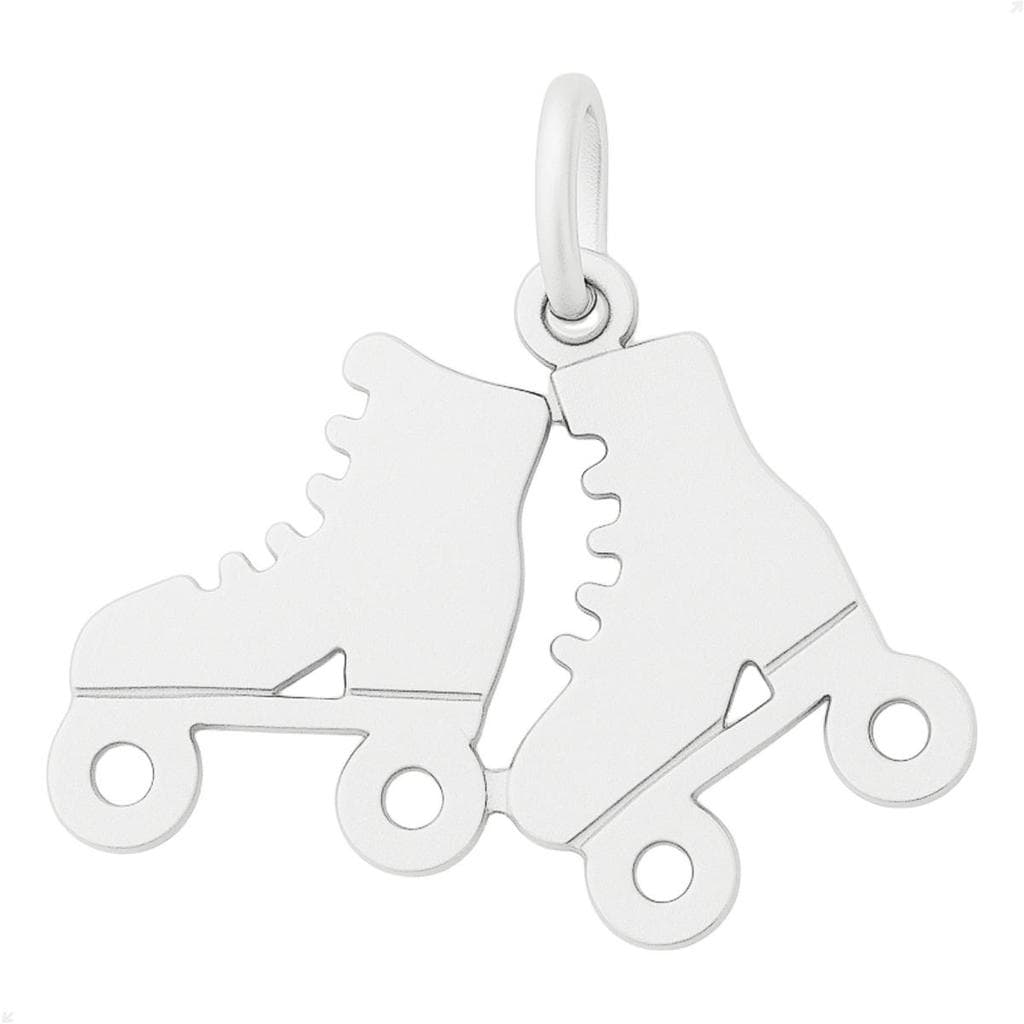 Pingente Prata 925 Patins Design Premium