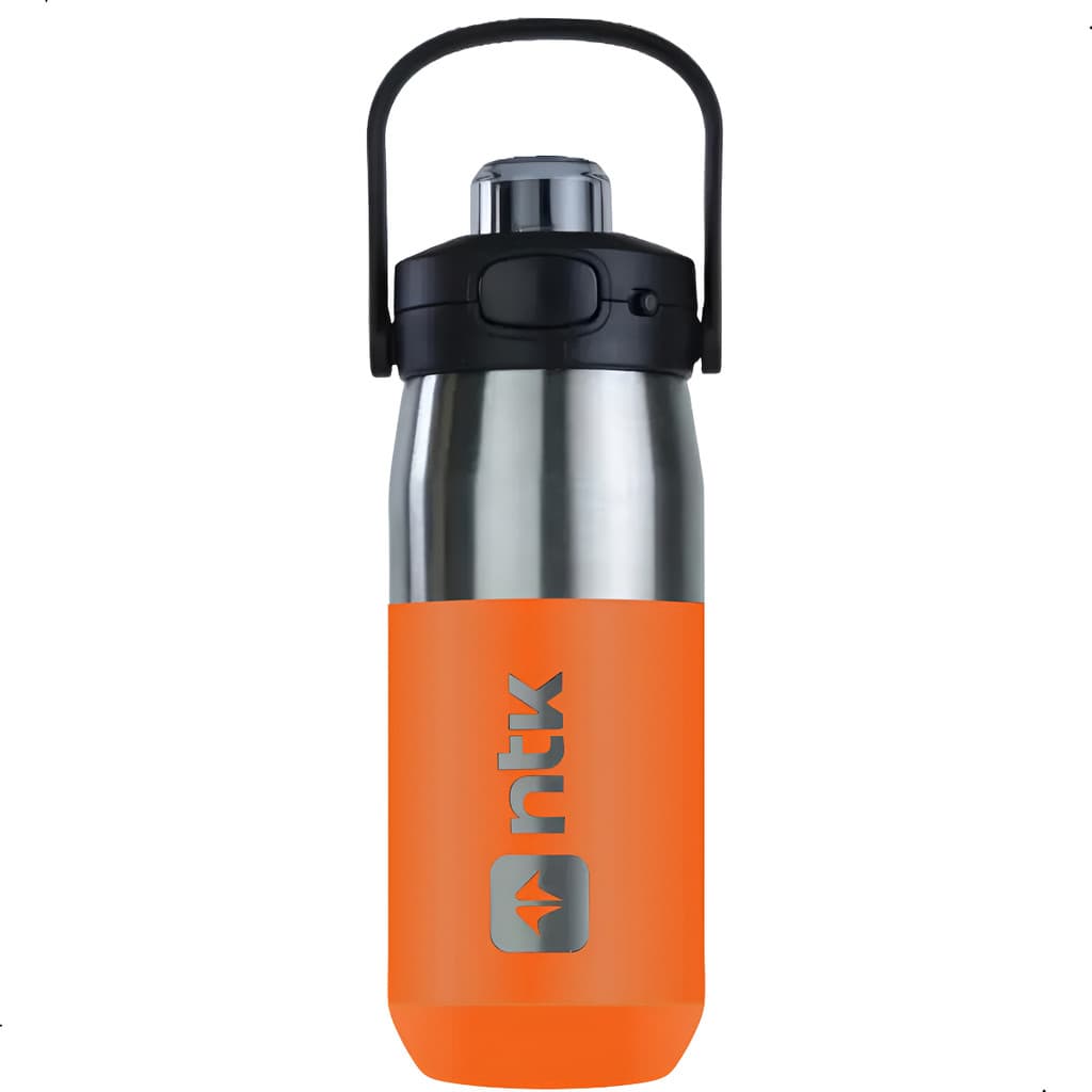 Garrafa Térmica Nautika 750ml 8h Quente 24h Gelada Laranja