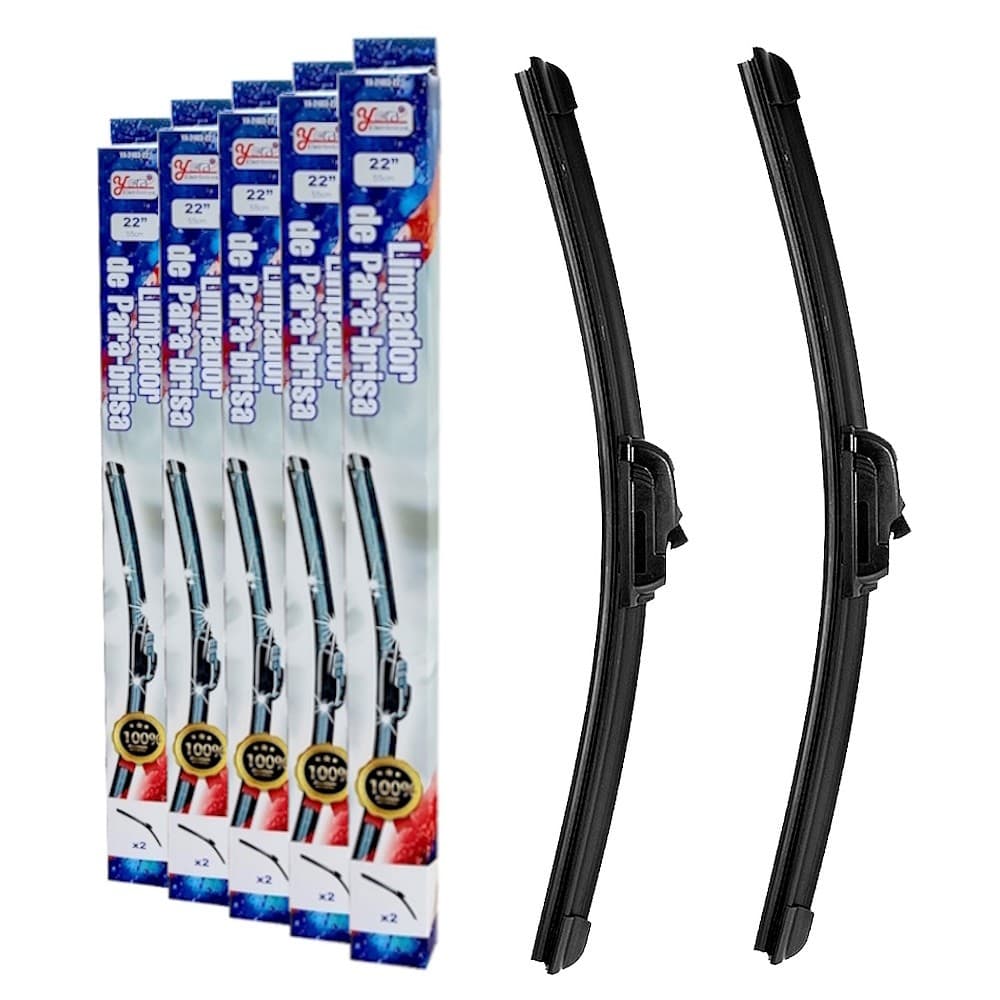 Palhetas Limpador Parabrisa 22 Polegadas 55cm Universal Tipo Gancho Kit 10 20 30 50 Atacado Revenda