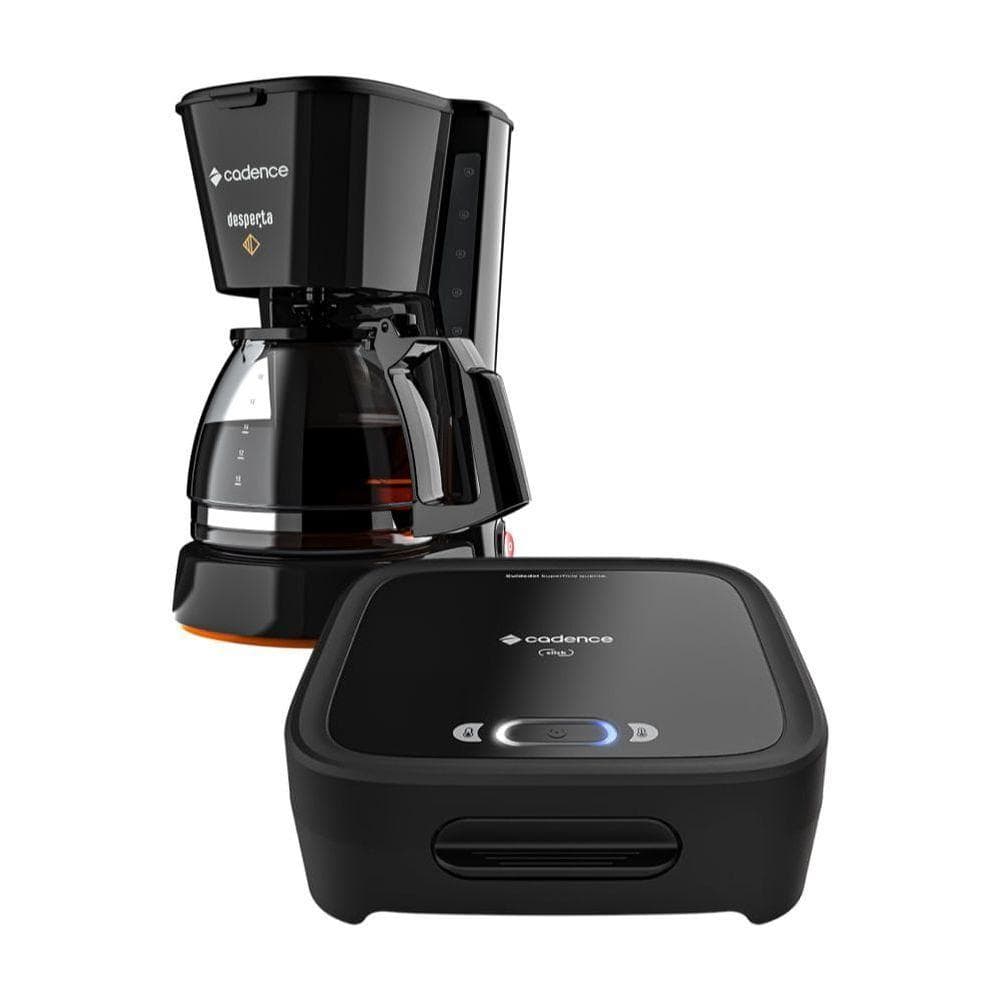 Kit Click Cadence Sanduicheira E Cafeteira Desperta 220V