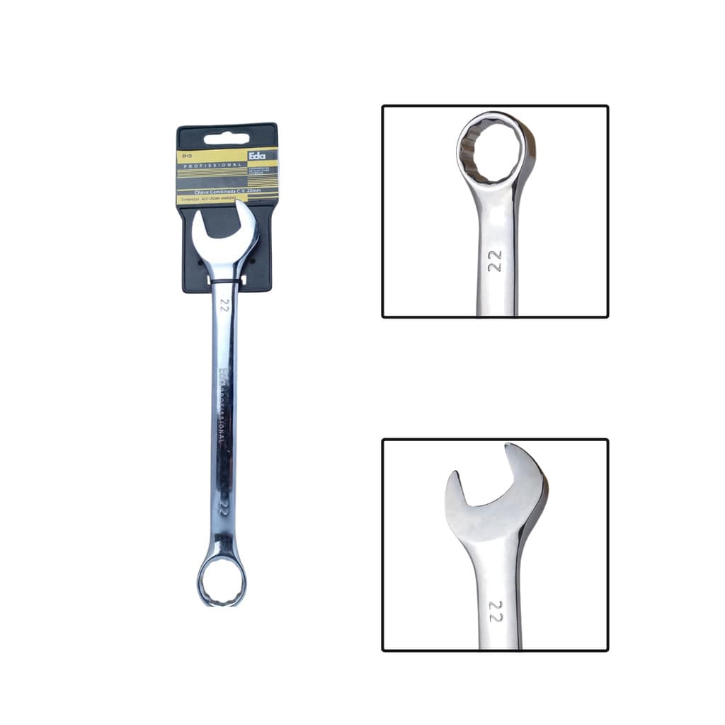 Chave Combinada Eliptica 22mm