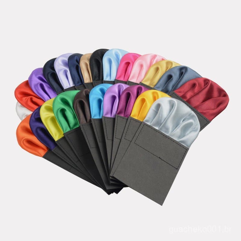 Bolso Masculino Quadrado Terno De Negócios Noivo Versão Coreana Lenço Britânico Lembrança De Peito