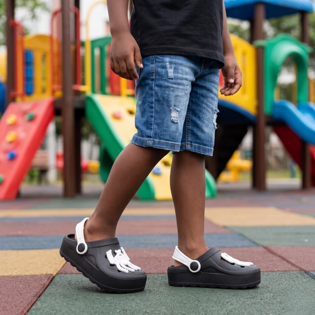 Babuche Masculino Infantil Aranhas Lançamento Para Meninos Casual Estiloso Escolar Envio Já