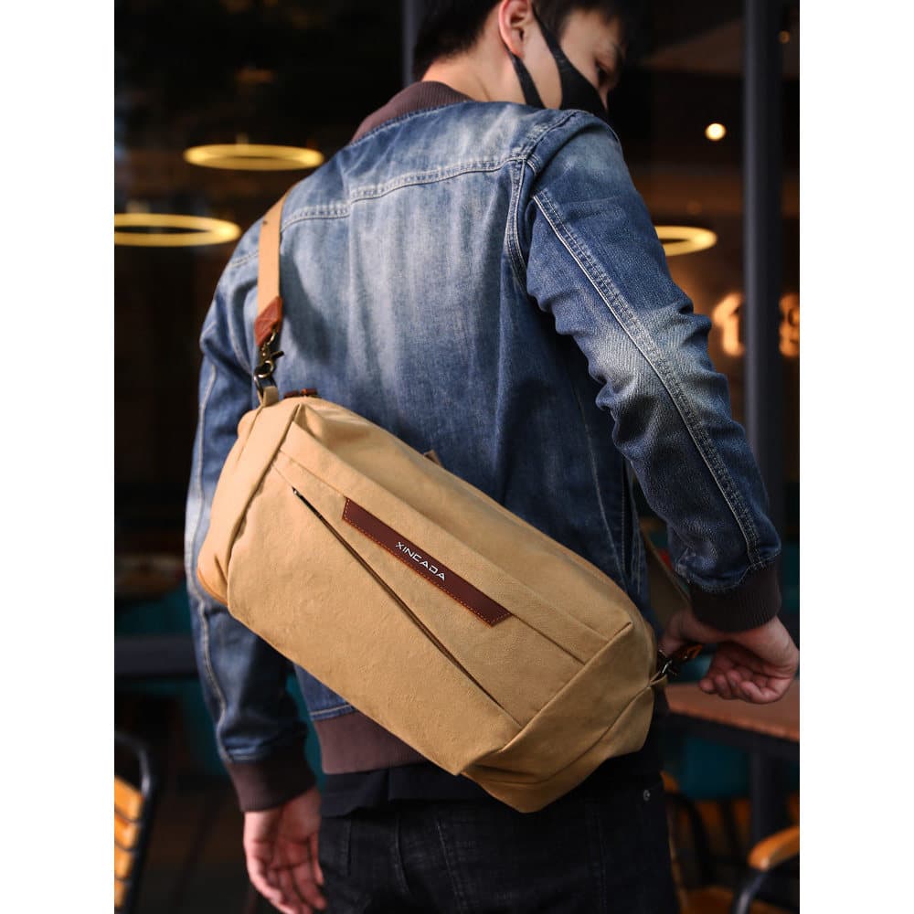 Moda Original grande capacidade saco de peito bolsa de ombro saco de computador mochila saco do mensageiro portátil saco