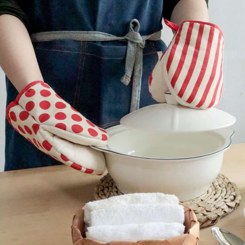 Luvas japonesas resistentes ao calor, forno Anti-escaldante, cozinha, forno de micro-ondas, dedicada, resistente a altas