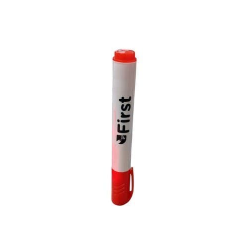 Kit Canetas Quadro Branco Vermelho Alta Visibilidade Apagavel para Escritório Escola 12 Unidades