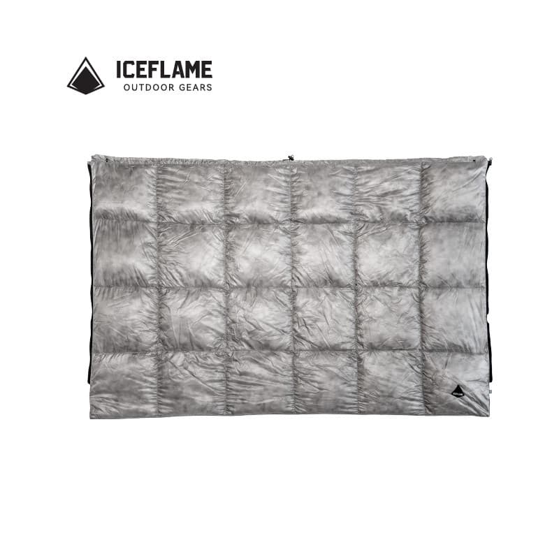 ICE FLAME ICE FLAME Down Pequeno Cobertor Ultra-Leve Costurado Saia Ao Ar Livre Quente Pato Para Baixo Multifuncional