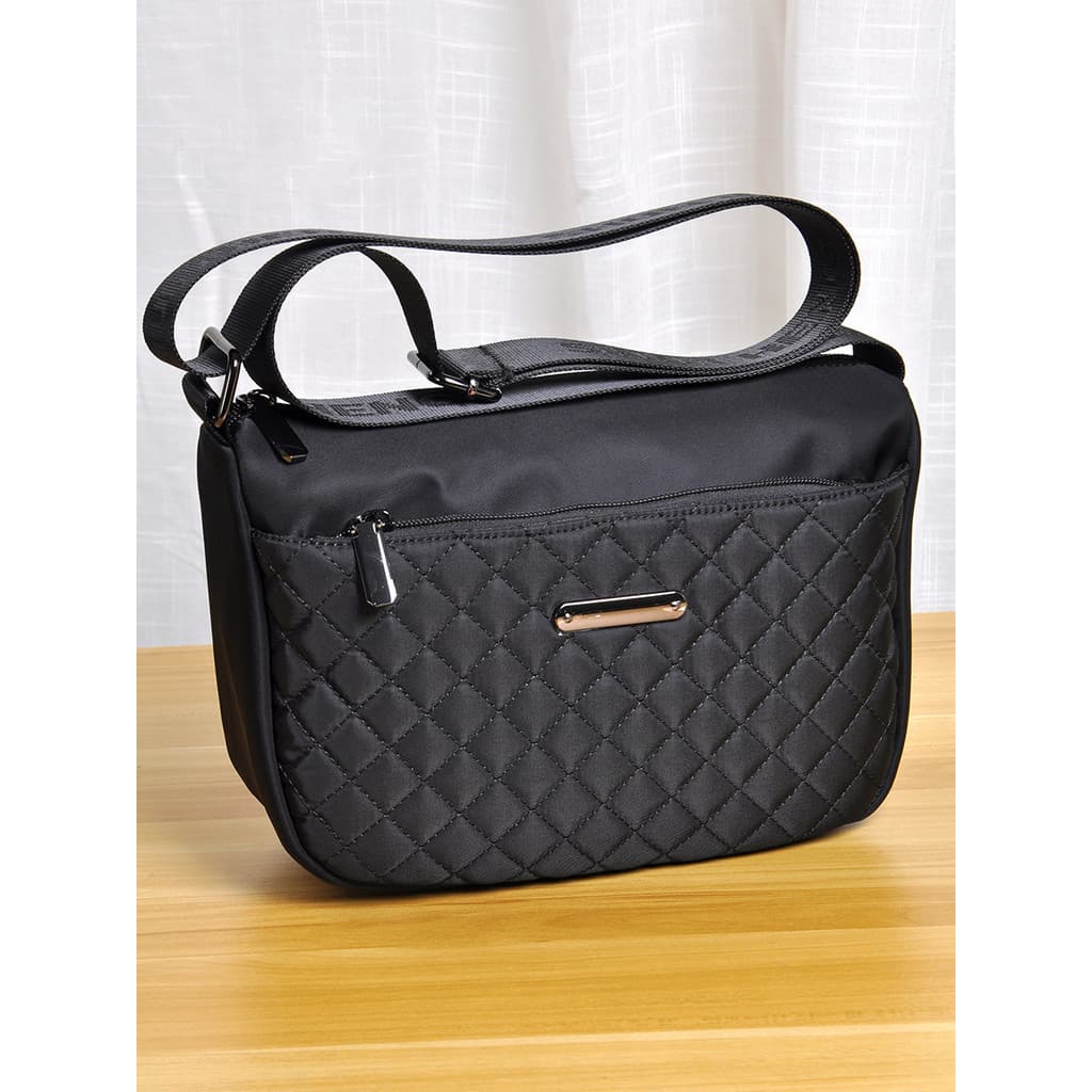 Bolsa multicamadas feminina 2025 novo estilo Oxford pano bolsa mensageiro de um ombro leve All-Match médio-Ag