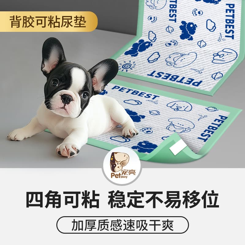 Almofada para troca de cachorro, pegajosa, fixa, espessada, absorvente, uso de gato, almofada de troca, gatinho, materni