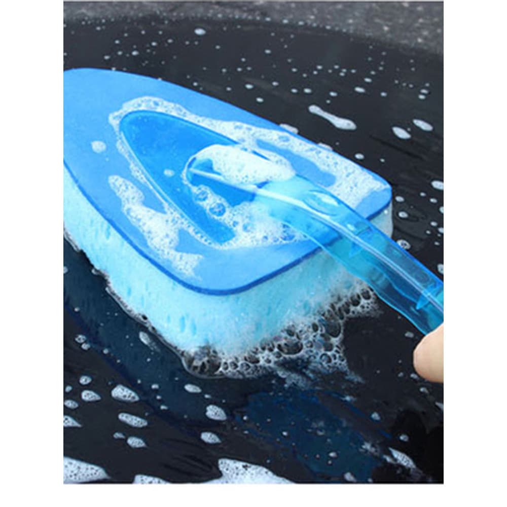 Esponja profissional para lavagem de carro, espuma de absorção de água para limpeza de carro, favo de mel, esponja Coral