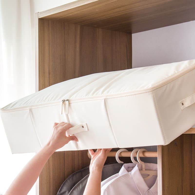 Cama de tecido inodoro sob caixa de armazenamento Oxford pano cama plana roupas colcha caixa de classificação doméstico