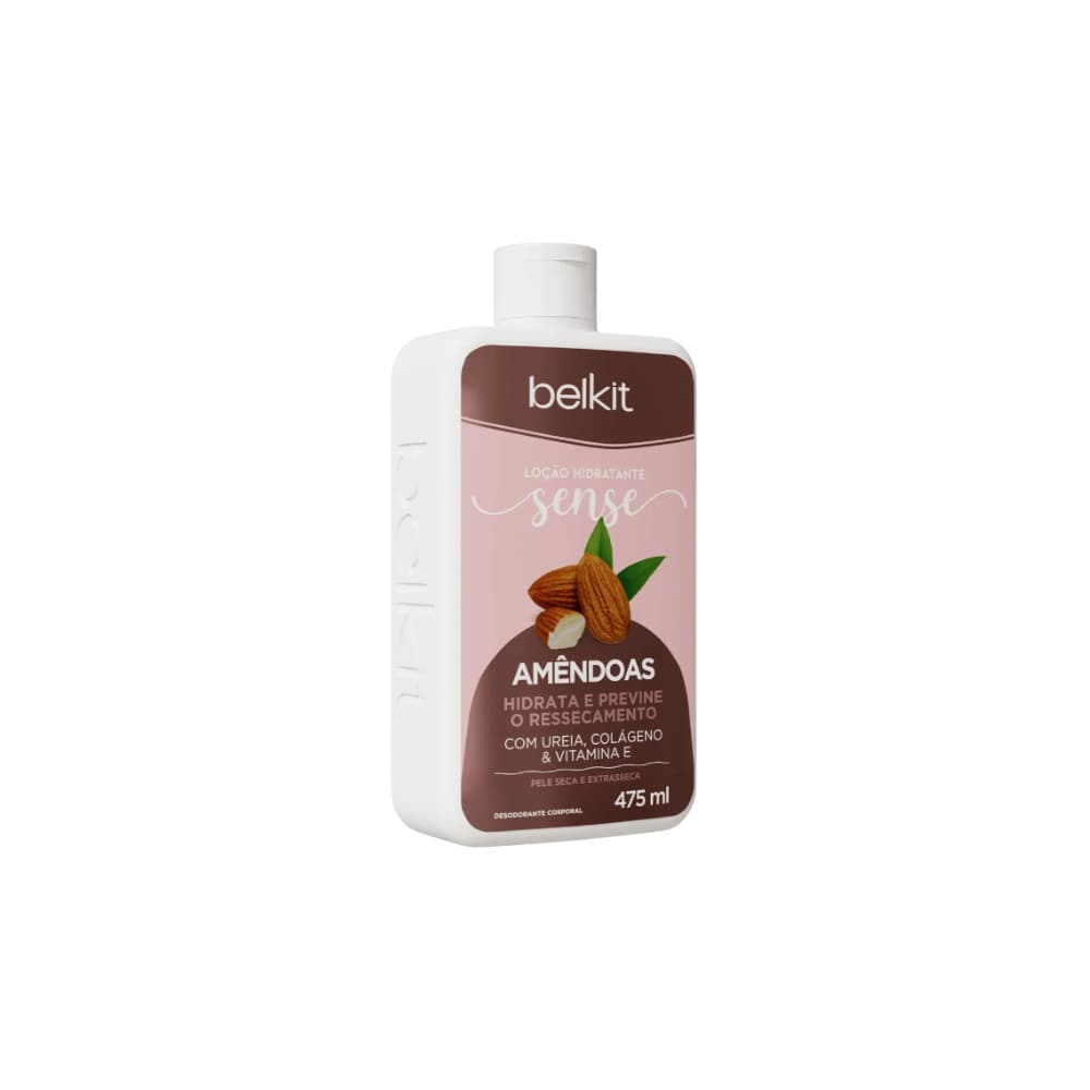 Loção Hidratante Amêndoas 475ml Hidrata Pele Ressecada