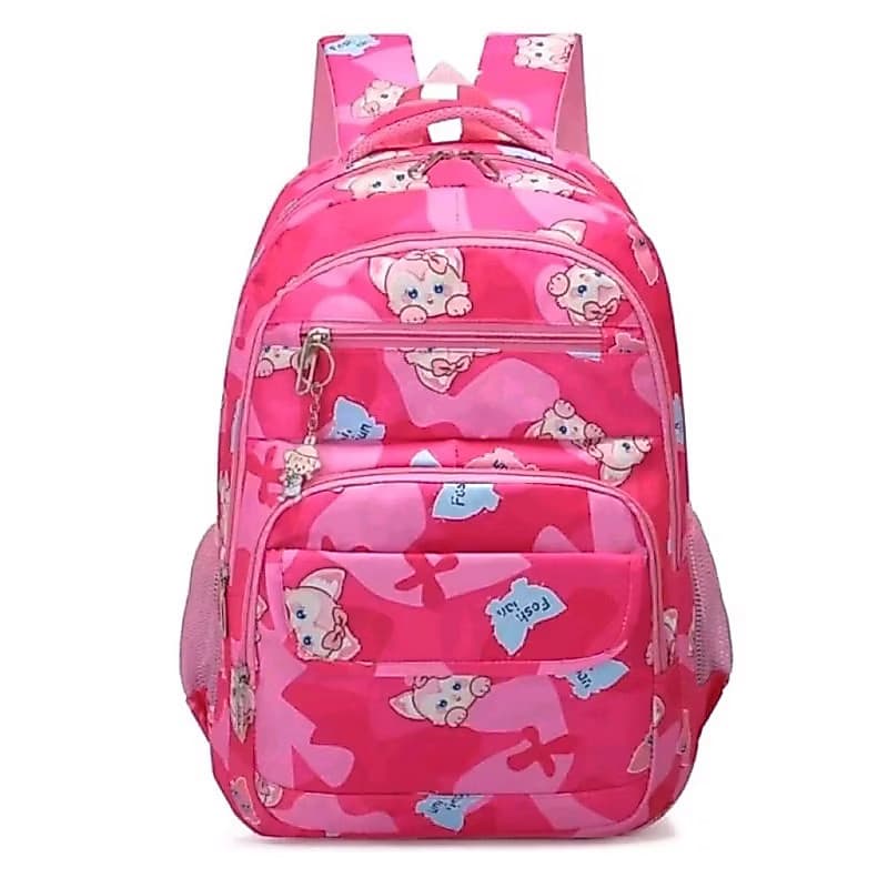 Mochila Grande Nylon Impermeável Escolar Faculdade Femenina LZ-328B