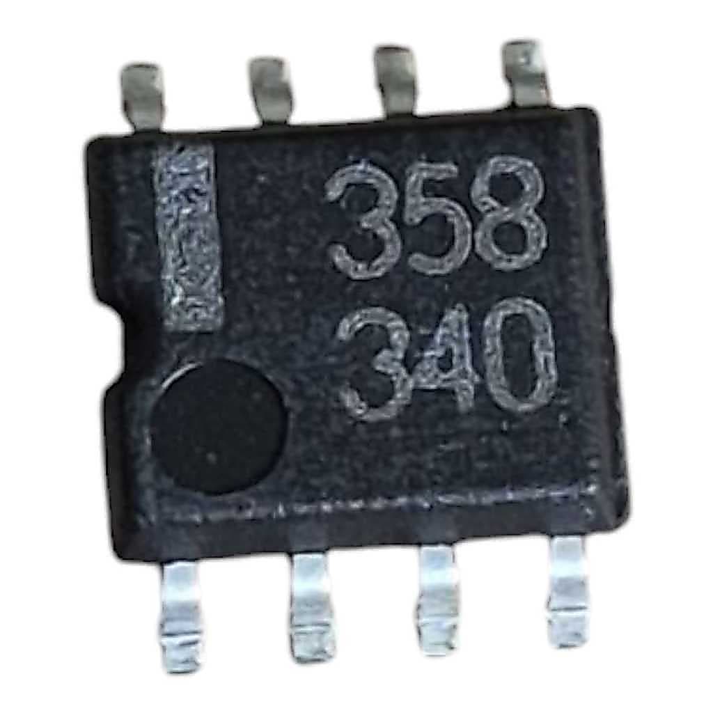 Kit com 10 peças Circuito Integrado Lm358 Smd Soic-08 Nec