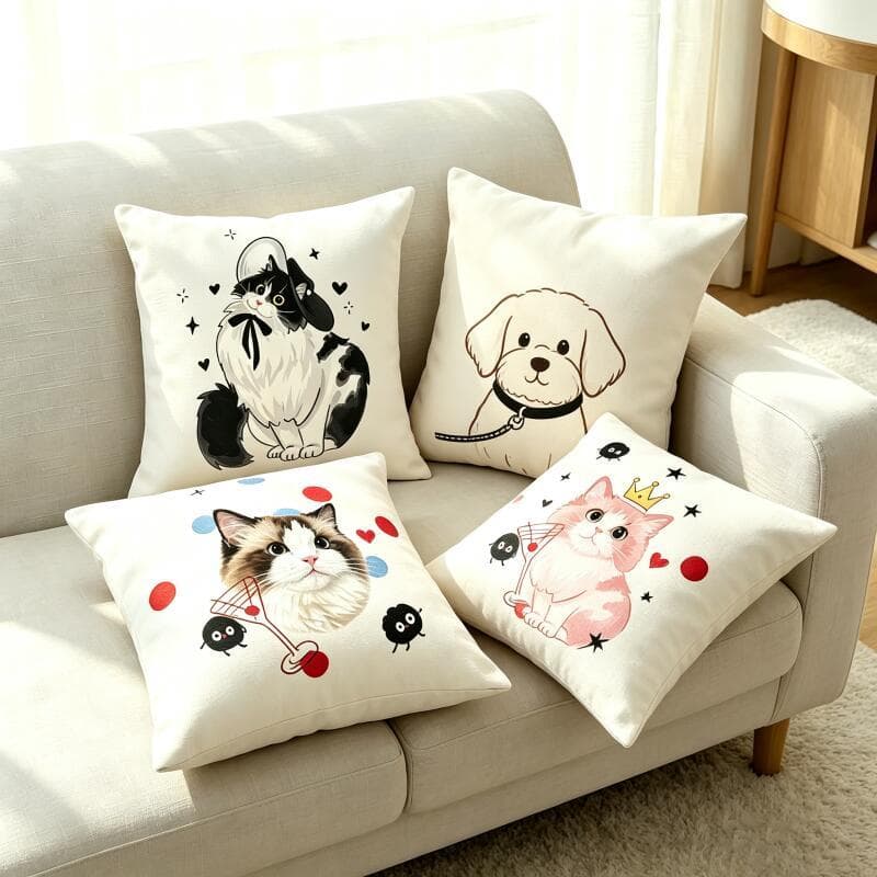 Almofada Decoration Home 45x45cm