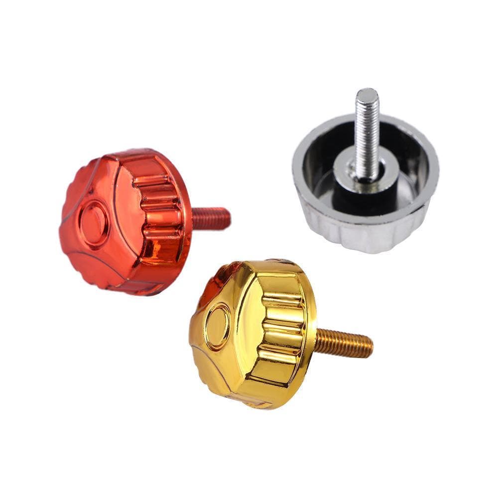 Carretel De Pesca Parafuso Arremesso Ferramentas Equipamento Dourado/Cor Tira Oscilante
