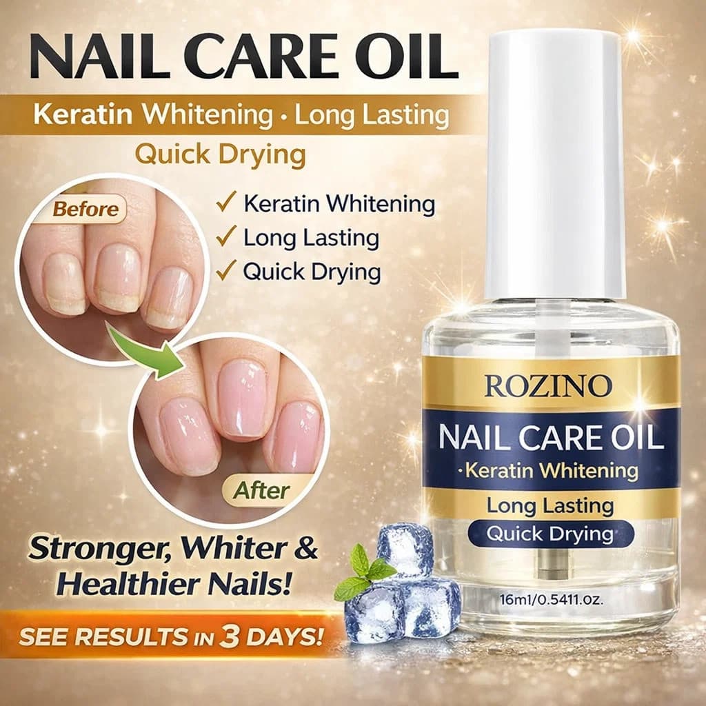 [Secagem Rápida] [Cuidado Avançado] Óleo Reparador para Unhas/Nutrição/Brilho de Longa Duração
