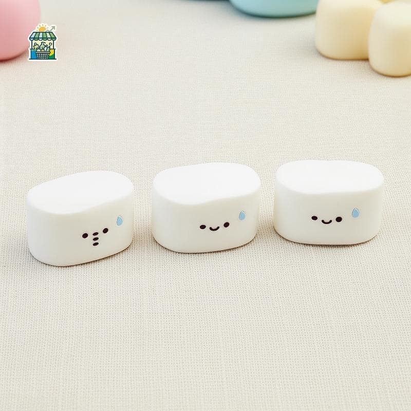 Brinquedo Squishy Steam Bun Com Faces De Desenho Animado Para Alívio Do Estresse E Presente Divertido