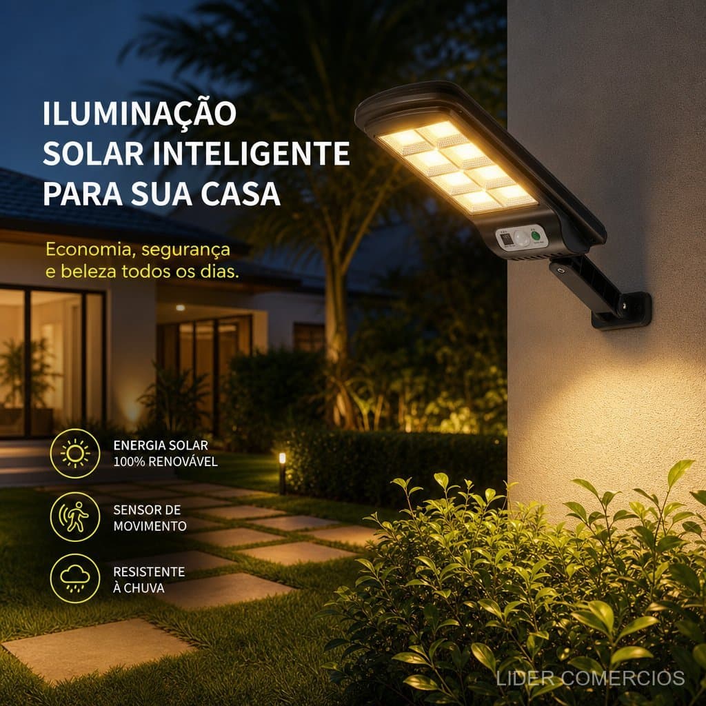 3 Pcs Luz Solar Eficiente Poupa Energia E Dinheiro Com Segurança Contra Choques Operação Automática E Baixo Carbono