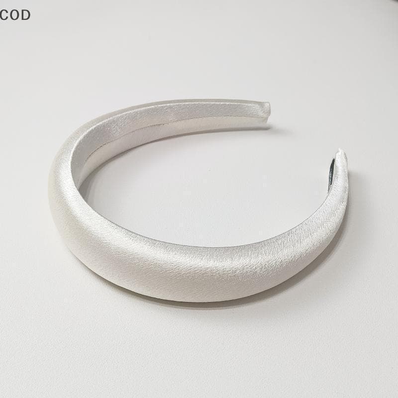 [ala] 1 Peça De Esponja De Couro Larga , Tecido Macio E Acolchoado , Argola De Cabelo Enrolada Para Salão De Beleza , Us