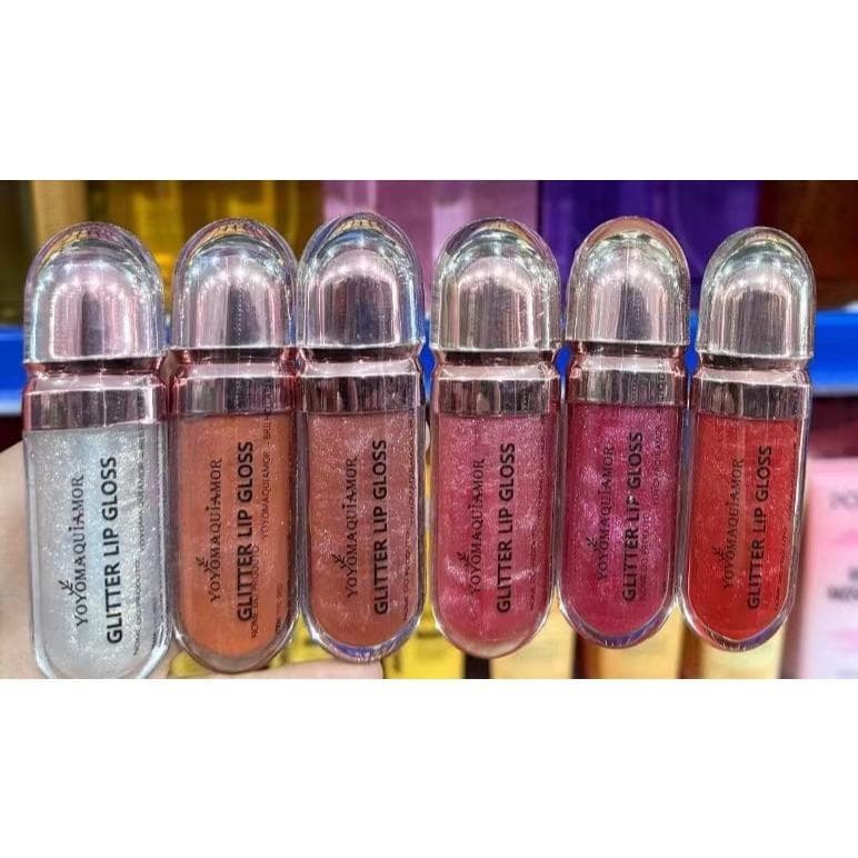 Kit Com 6 Gloss Lip YOYOMAQUIAMOR Lip Gloss Promotion
